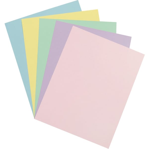 Cardstock,Pastel,Ast,100Sh Pk